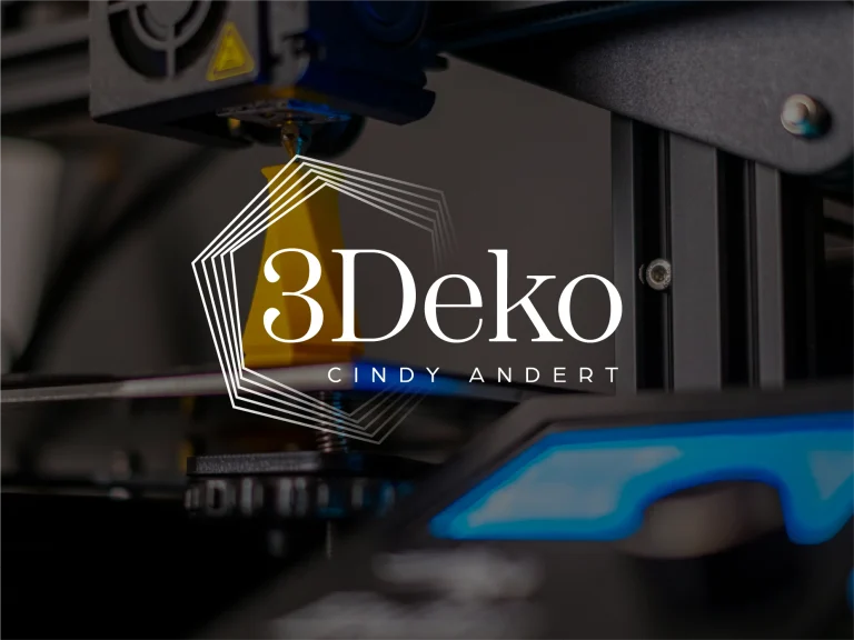 3Deko · Logo · Deko aus dem 3D-Drucker