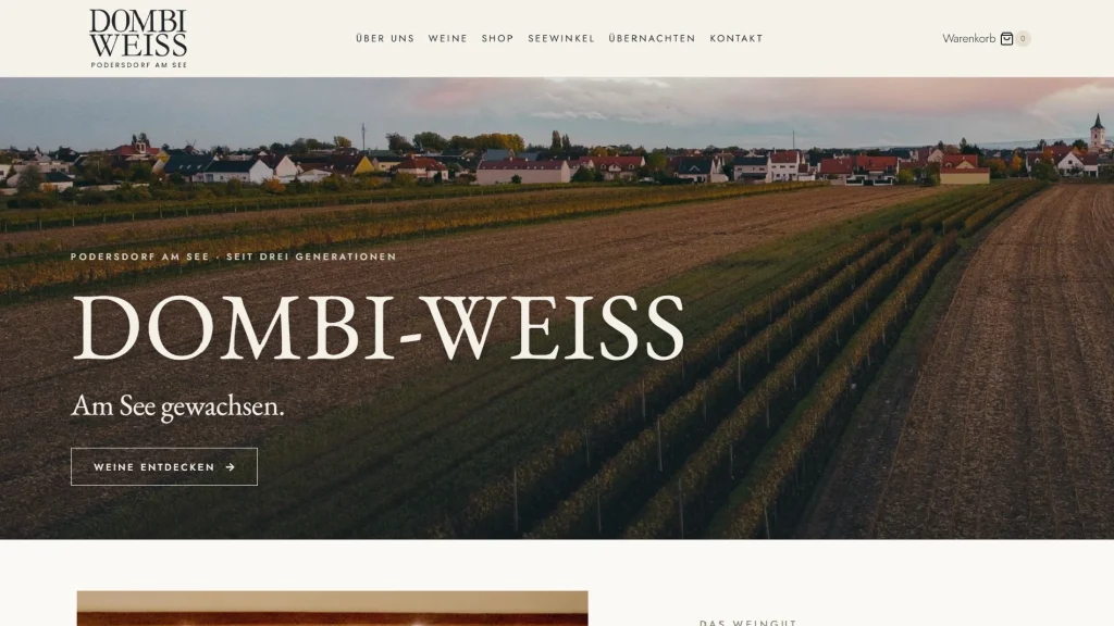 Startseite von dombi-weiss.com